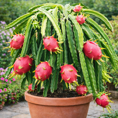 Imported Dragon Fruit Seeds – Grow Bigger, Juicier Dragon Fruits at Home