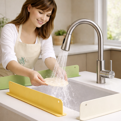Premium Sink Splash Guard for Kitchen Sink  (Pack of 2)
