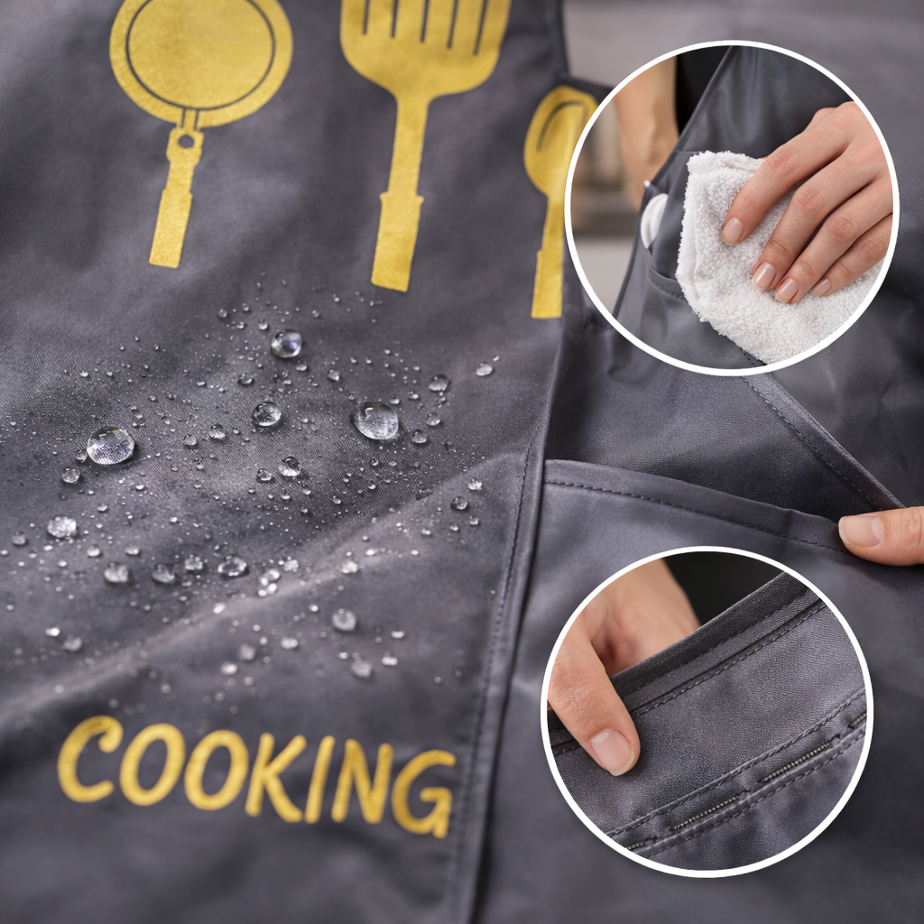 Water Proof Cooking Apron ✨