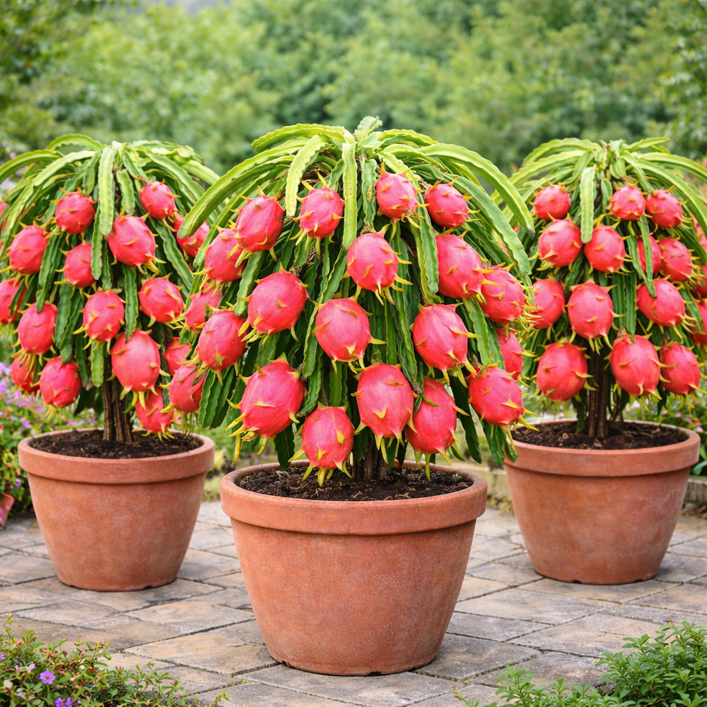 Imported Dragon Fruit Seeds – Grow Bigger, Juicier Dragon Fruits at Home